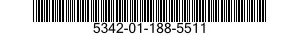 5342-01-188-5511 CUP * 5342011885511 011885511