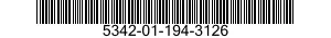 5342-01-194-3126 INSERT,HEADER * 5342011943126 011943126