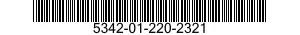 5342-01-220-2321 INSERT * 5342012202321 012202321