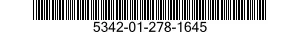 5342-01-278-1645 PLATE,SPECIAL * 5342012781645 012781645