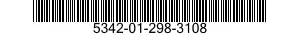 5342-01-298-3108 TIE ROD,TENSIONING,THREADED END 5342012983108 012983108