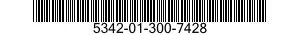 5342-01-300-7428 COUPLING,CLAMP,GROOVED 5342013007428 013007428