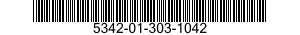 5342-01-303-1042 BRACKET,ENGINE ACCESSORY 5342013031042 013031042