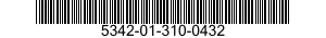 5342-01-310-0432 KIT,INSTALLATION,SCREW THREAD INSERT 5342013100432 013100432