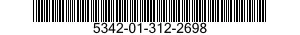 5342-01-312-2698 CAMKEY,BD LOCK * 5342013122698 013122698