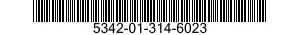 5342-01-314-6023 PLATE,ACCESS SPECIA * 5342013146023 013146023