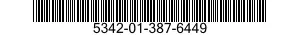 5342-01-387-6449 TIE ROD,TENSIONING,THREADED END 5342013876449 013876449