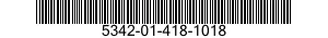 5342-01-418-1018 COUPLING,CLAMP,GROOVED 5342014181018 014181018