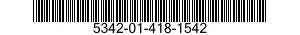 5342-01-418-1542 COUPLING,CLAMP,GROOVED 5342014181542 014181542