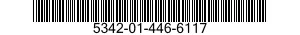 5342-01-446-6117 COUPLING,CLAMP,GROOVED 5342014466117 014466117