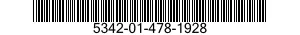5342-01-478-1928 COUPLING,CLAMP,GROOVED 5342014781928 014781928