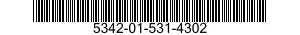 5342-01-531-4302 BRACKET,ENGINE ACCESSORY 5342015314302 015314302