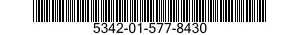 5342-01-577-8430 ANODE,CORROSION PREVENTIVE 5342015778430 015778430