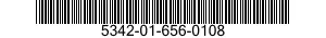 5342-01-656-0108 BRACKET,MOUNTING 5342016560108 016560108