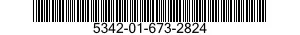 5342-01-673-2824 BRACKET,ENGINE ACCESSORY 5342016732824 016732824