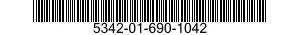 5342-01-690-1042 BRACKET,ENGINE ACCESSORY 5342016901042 016901042
