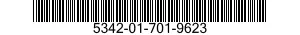 5342-01-701-9623 CLAMP,BLOCK 5342017019623 017019623