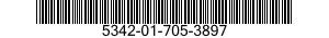 5342-01-705-3897 BRACKET,MOUNTING 5342017053897 017053897