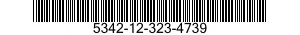 5342-12-323-4739 COUPLING,CLAMP,GROOVED 5342123234739 123234739