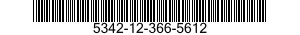 5342-12-366-5612 BRACKET,ENGINE ACCESSORY 5342123665612 123665612