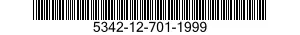 5342-12-701-1999 TIE ROD,TENSIONING,THREADED END 5342127011999 127011999