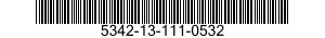 5342-13-111-0532 CONTROL ROD 5342131110532 131110532