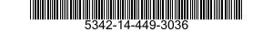 5342-14-449-3036 PATCH,MECHANICAL,RIGID SURFACE 5342144493036 144493036