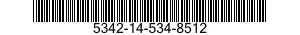 5342-14-534-8512 PATCH,MECHANICAL,RIGID SURFACE 5342145348512 145348512