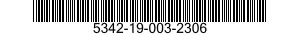 5342-19-003-2306 ANODE,CORROSION PREVENTIVE 5342190032306 190032306