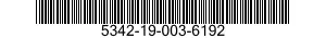 5342-19-003-6192 ANODE,CORROSION PREVENTIVE 5342190036192 190036192
