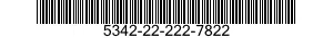 5342-22-222-7822 ANODE,CORROSION PREVENTIVE 5342222227822 222227822