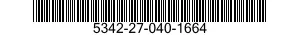 5342-27-040-1664 ADAPTER,RESILIENT MOUNT 5342270401664 270401664