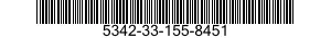 5342-33-155-8451 BRACKET,ENGINE ACCESSORY 5342331558451 331558451