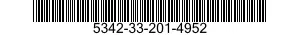 5342-33-201-4952 ANODE,CORROSION PREVENTIVE 5342332014952 332014952