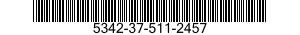 5342-37-511-2457  5342375112457 375112457