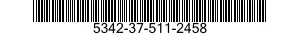 5342-37-511-2458 FRAME,FIXING 5342375112458 375112458