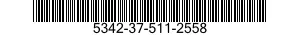 5342-37-511-2558  5342375112558 375112558