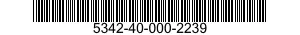 5342-40-000-2239 STRUCTURAL ELEMENT 5342400002239 400002239