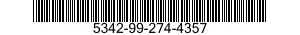 5342-99-274-4357 COUPLING,CLAMP,GROOVED 5342992744357 992744357