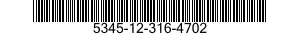 5345-12-316-4702 STONE,SHARPENING 5345123164702 123164702