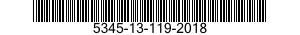 5345-13-119-2018 BELT,ABRASIVE 5345131192018 131192018