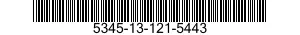 5345-13-121-5443 DISK,FLAP,ABRASIVE 5345131215443 131215443