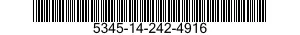 5345-14-242-4916 DISK,ABRASIVE 5345142424916 142424916