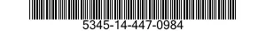 5345-14-447-0984 WHEEL,ABRASIVE 5345144470984 144470984