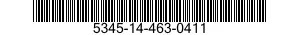 5345-14-463-0411 WHEEL,ABRASIVE 5345144630411 144630411