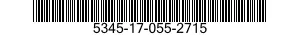 5345-17-055-2715 WHEEL,ABRASIVE 5345170552715 170552715