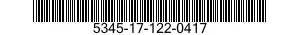 5345-17-122-0417 DISK,ABRASIVE 5345171220417 171220417