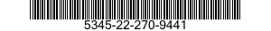 5345-22-270-9441  5345222709441 222709441