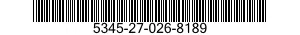 5345-27-026-8189 DISK,ABRASIVE 5345270268189 270268189