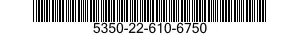 5350-22-610-6750 PAPER,ABRASIVE 5350226106750 226106750